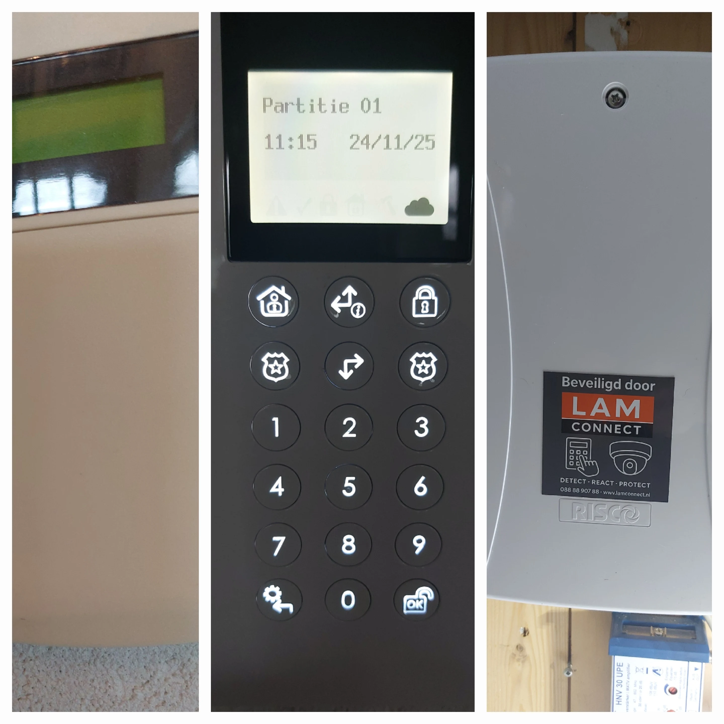 Oude Aritech Cs275 Eruit Nieuwe Risco Lightsys Erin