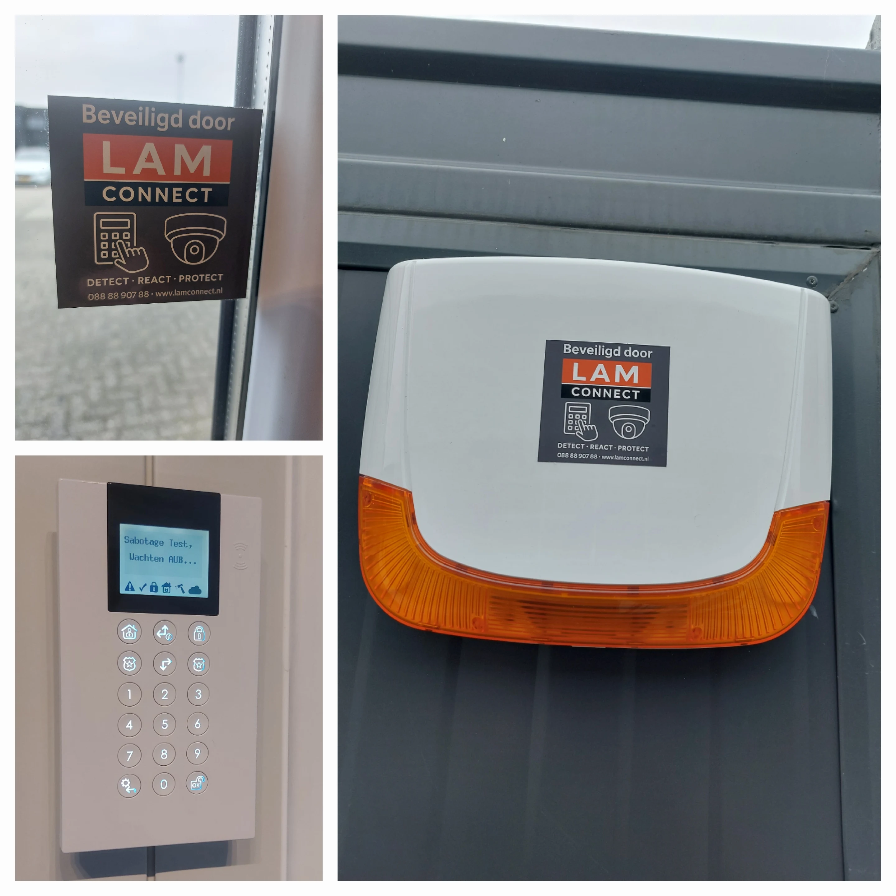 Portal Cabin Beveiliging In Hoevelaken Met Risco Lightsys Air